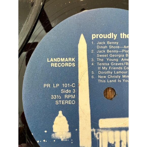 Proudly They Came Vinyl Record Set 33 1/3 RPM Landmark Records LP 101-C Album - Picture 3 of 6
